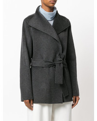 Женская темно-серая шерстяная куртка от Joseph