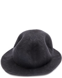 Мужская темно-серая шерстяная шляпа от CA4LA