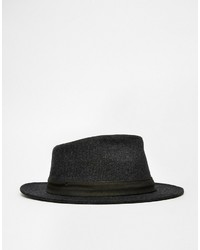 Мужская темно-серая шерстяная шляпа от Goorin Bros.