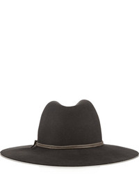 Женская темно-серая шерстяная шляпа от Rag and Bone