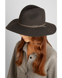 Женская темно-серая шерстяная шляпа от Rag and Bone
