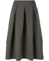 Темно-серая шерстяная юбка от Societe Anonyme
