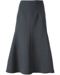 Темно-серая шерстяная юбка от Stella McCartney