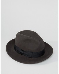 Мужская темно-серая шляпа от Brixton