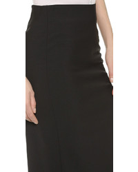 Темно-серая юбка-карандаш от Theory