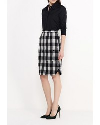 Темно-серая юбка-карандаш от Iceberg