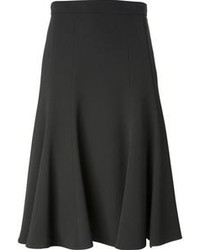 Темно-серая юбка-миди со складками от Dolce & Gabbana