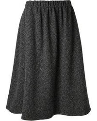 Темно-серая юбка-миди со складками от NOMAD