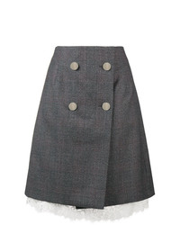 Темно-серая юбка на пуговицах от Calvin Klein 205W39nyc
