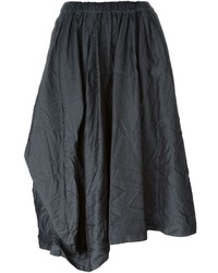 Темно-серая юбка со складками от Comme des Garcons