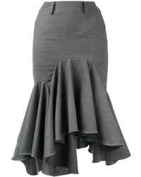 Темно-серая юбка от Facetasm