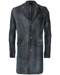 Темно-серое длинное пальто от Avant Toi