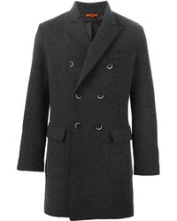 Темно-серое длинное пальто от Barena