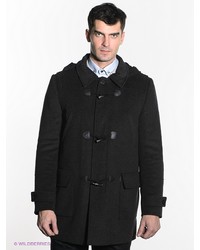 Темно-серое длинное пальто от Berkytt