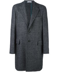 Темно-серое длинное пальто от Boglioli