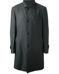Темно-серое длинное пальто от Brunello Cucinelli