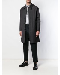 Темно-серое длинное пальто от MACKINTOSH