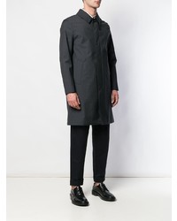 Темно-серое длинное пальто от MACKINTOSH