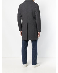 Темно-серое длинное пальто от Barena