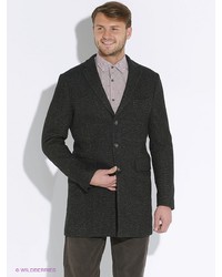 Темно-серое длинное пальто от Eden Park