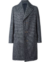 Темно-серое длинное пальто от Lanvin