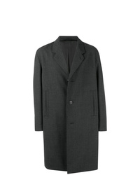 Темно-серое длинное пальто от Lemaire