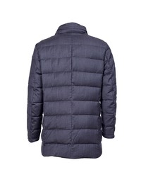 Темно-серое длинное пальто от Manuel Ritz