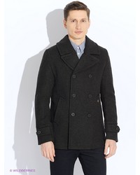 Темно-серое длинное пальто от Merc