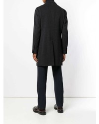 Темно-серое длинное пальто от Tagliatore