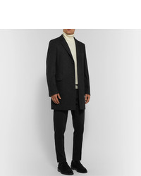 Темно-серое длинное пальто от Folk