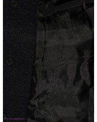 Темно-серое длинное пальто от Oodji