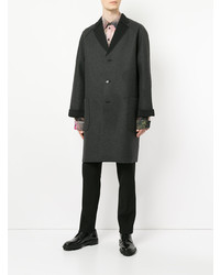 Темно-серое длинное пальто от Zambesi