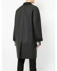 Темно-серое длинное пальто от Zambesi