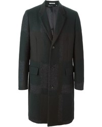 Темно-серое длинное пальто от Paul Smith