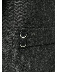 Темно-серое длинное пальто от Barena