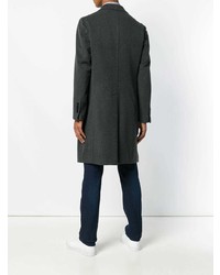 Темно-серое длинное пальто от Tagliatore