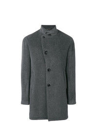Темно-серое длинное пальто от Tagliatore