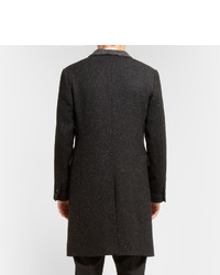 Темно-серое длинное пальто от Ann Demeulemeester