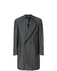 Темно-серое длинное пальто от Y/Project