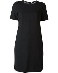 Темно-серое кружевное платье от Twin-Set