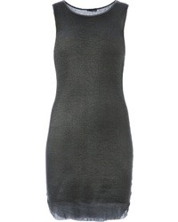 Темно-серое облегающее платье от Avant Toi