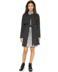 Женское темно-серое пальто от O'2nd