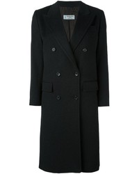 Женское темно-серое пальто от Alberto Biani