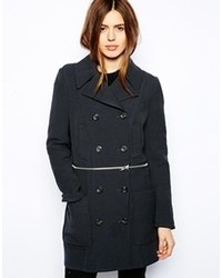 Женское темно-серое пальто от Asos