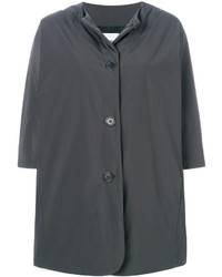 Женское темно-серое пальто от Aspesi