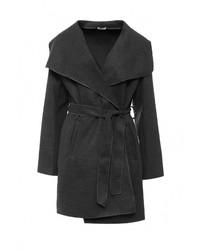 Женское темно-серое пальто от Aurora Firenze