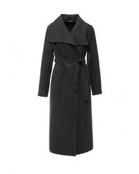 Женское темно-серое пальто от Aurora Firenze