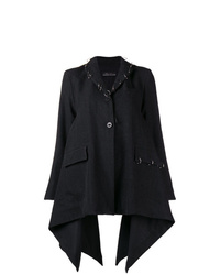 Женское темно-серое пальто от Barbara Bologna