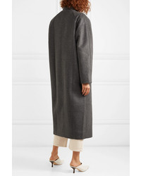 Женское темно-серое пальто от Totême