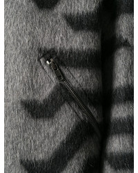 Женское темно-серое пальто от Kenzo